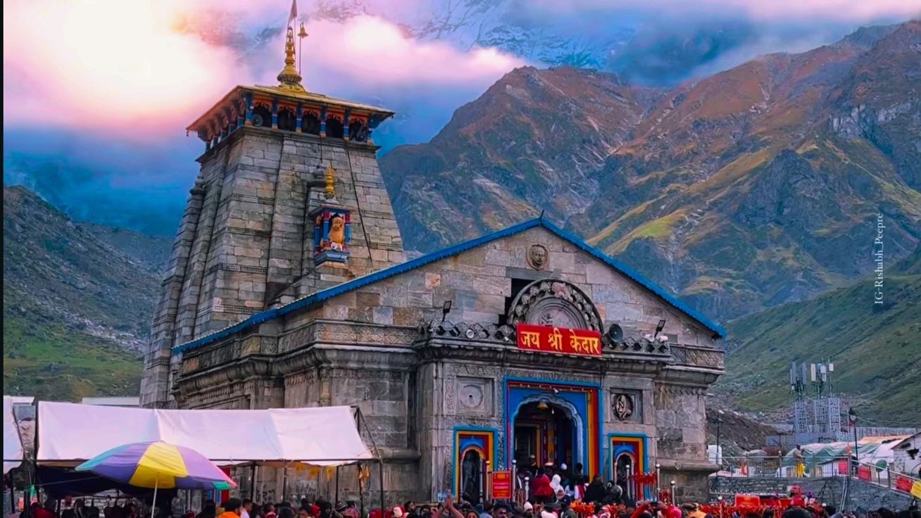 Kedarnath temple route